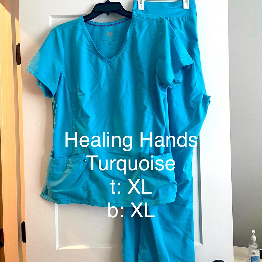 Healing Hands scrub set